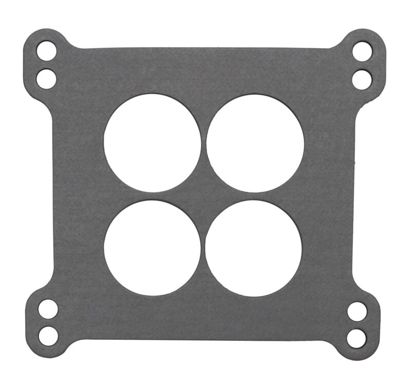 SCE Carburetor Base Plate Gasket, 4-Barrel, 4 Hole, Composite, 1-3/4 Inch Square Bore