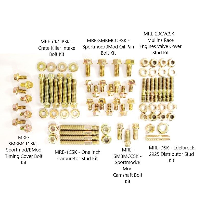 Mullins Race Engines Crate USA Complete Bolt/Stud Kit - Image 2